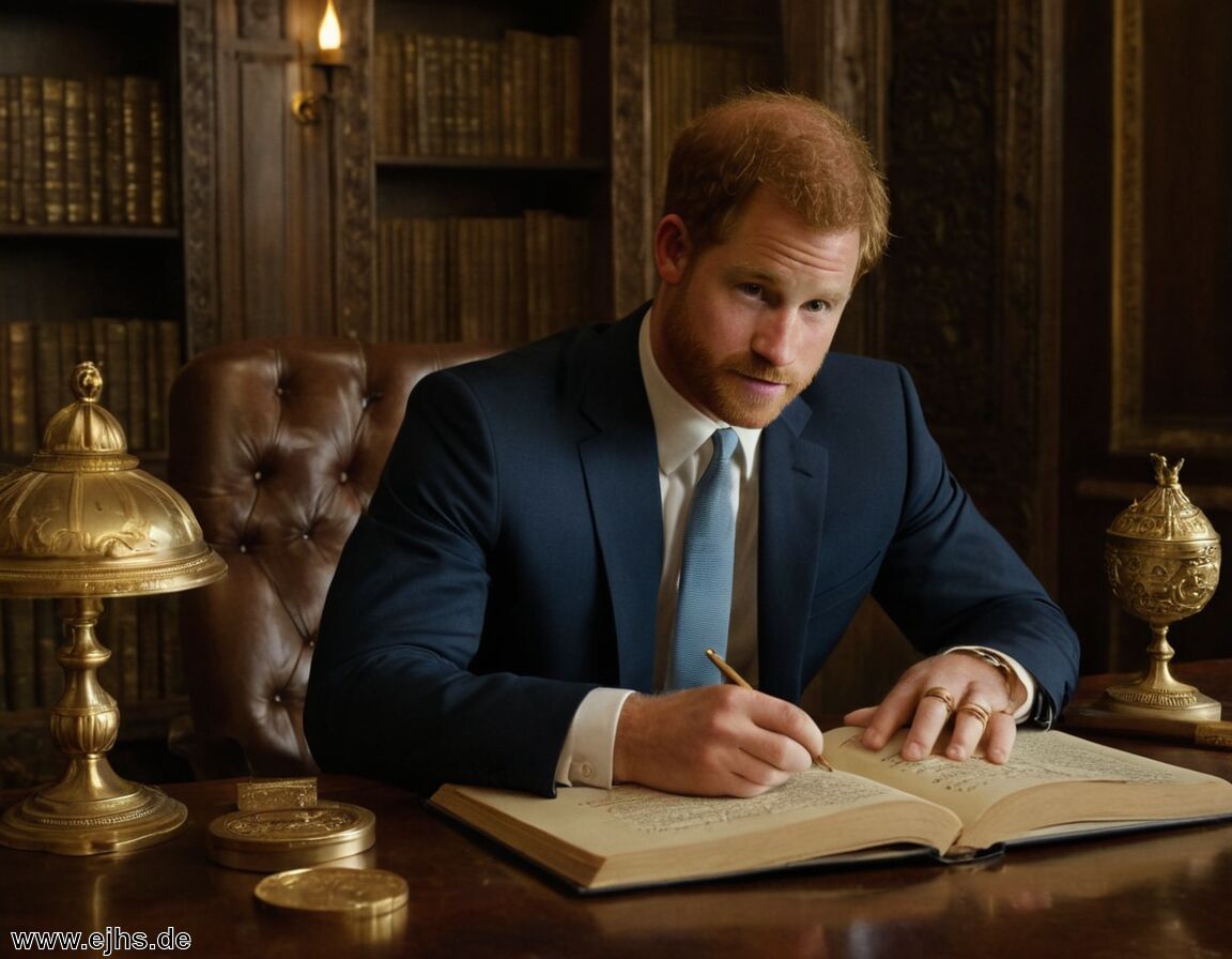 Einnahmen aus Buchverträgen und Memoiren   - Prinz Harry Vermögen » Das royale Leben aus finanzieller Sicht