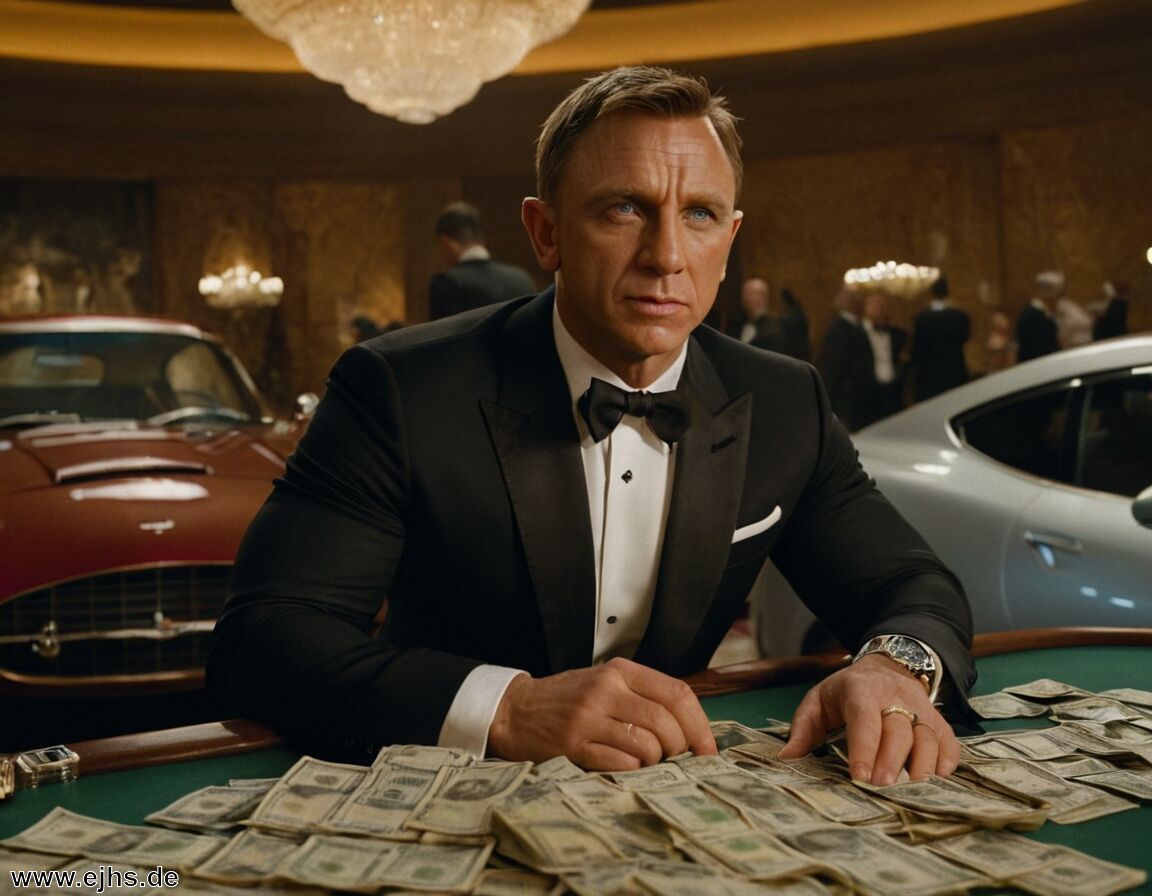 Gehälter aus Streaming-Deals - Daniel Craig Vermögen » Bond Darsteller und seine Einnahmen