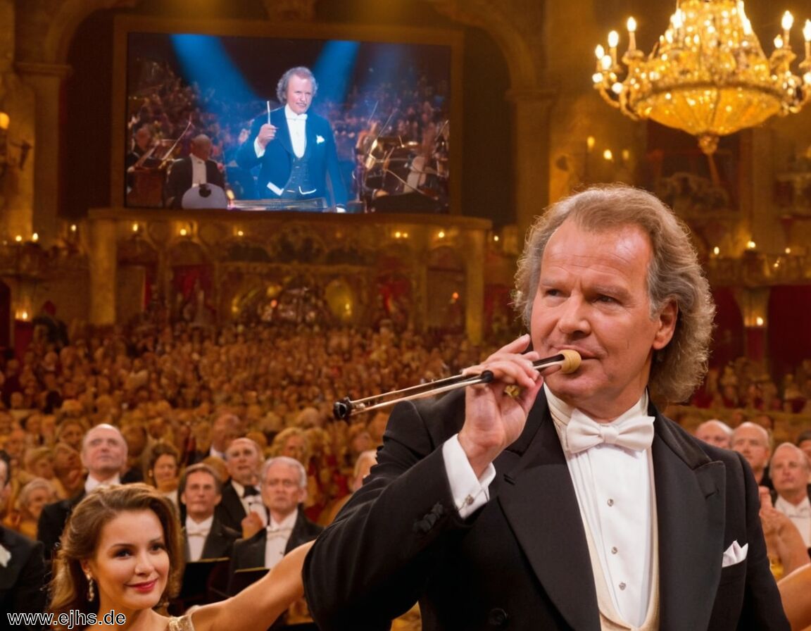 Regelmäßige TV-Ausstrahlungen steigern Bekanntheit   - André Rieu Vermögen » Musik und das große Geld
