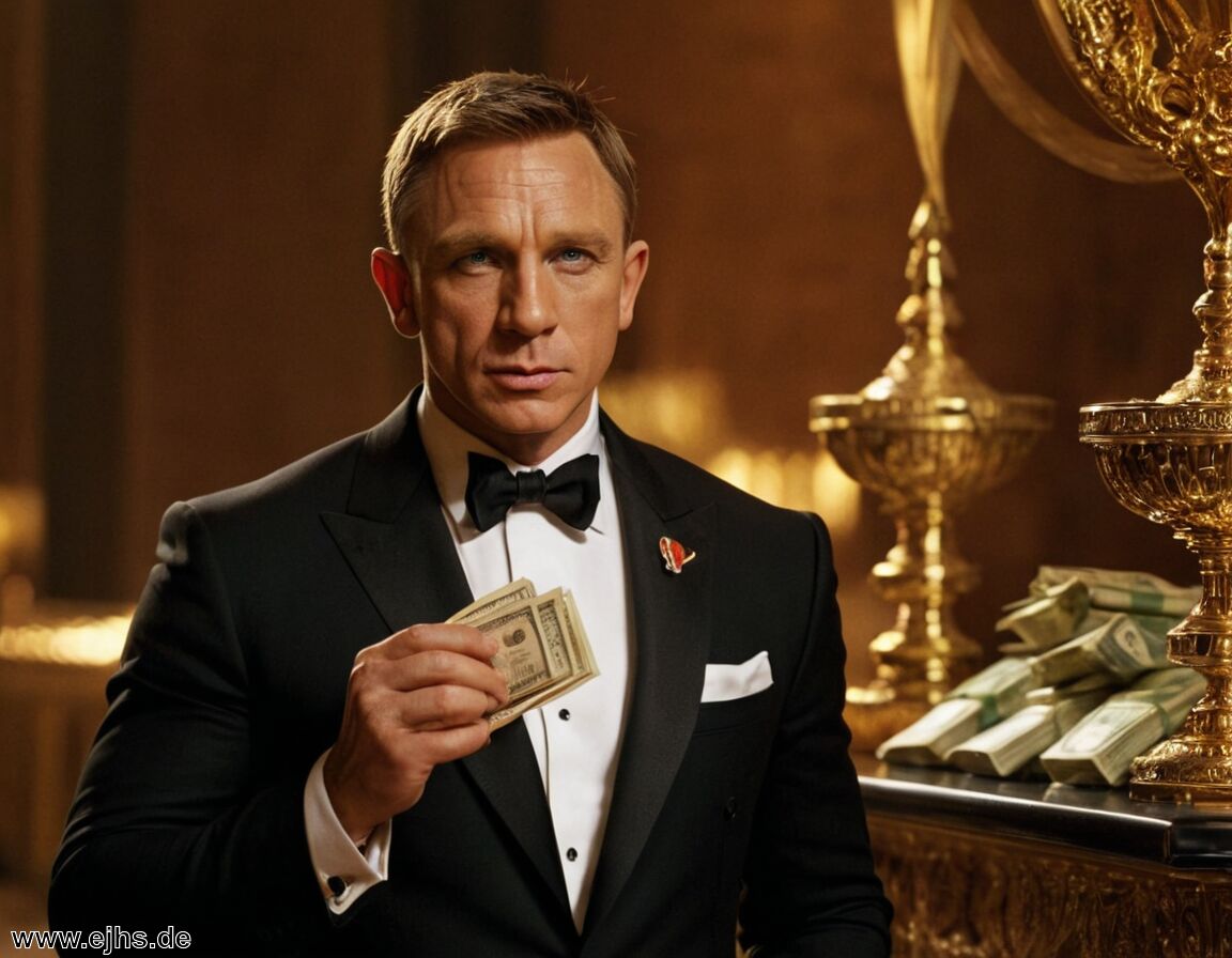 Preisgelder und Auszeichnungen - Daniel Craig Vermögen » Bond Darsteller und seine Einnahmen
