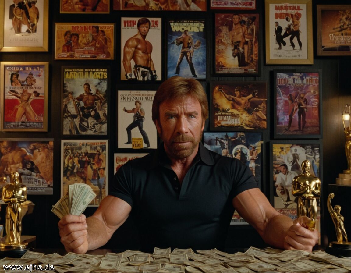 Chuck Norris Vermögen » Actionheld und seine Finanzen