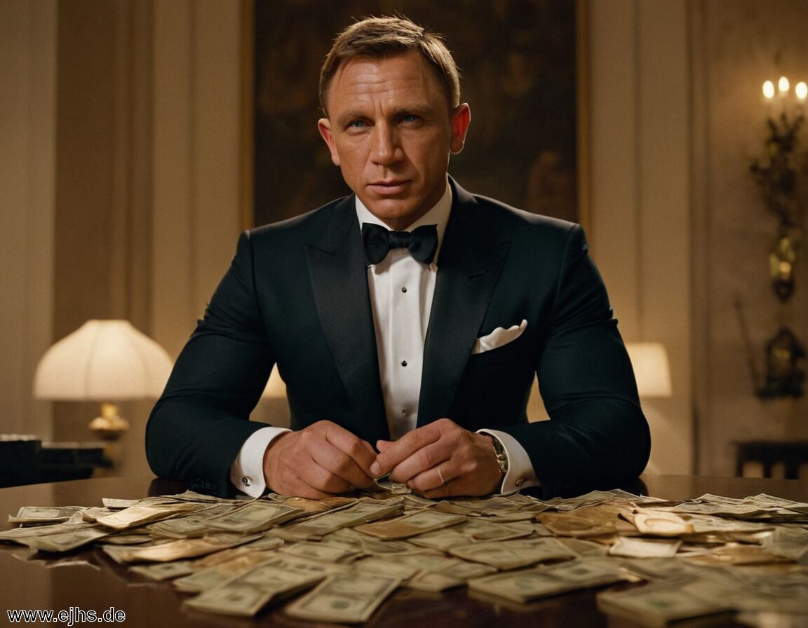 Daniel Craig Vermögen » Bond Darsteller und seine Einnahmen